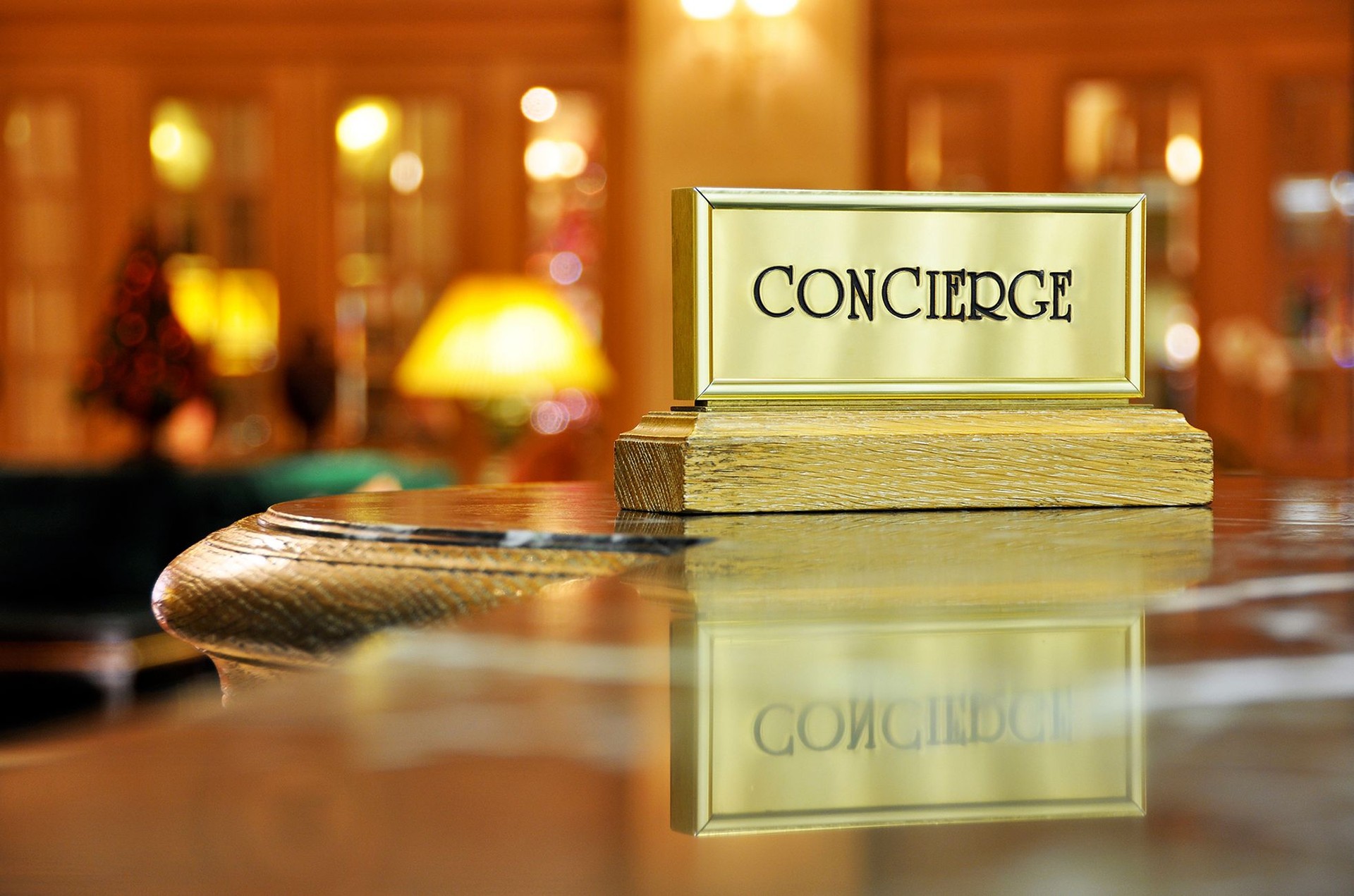 Concierge desk